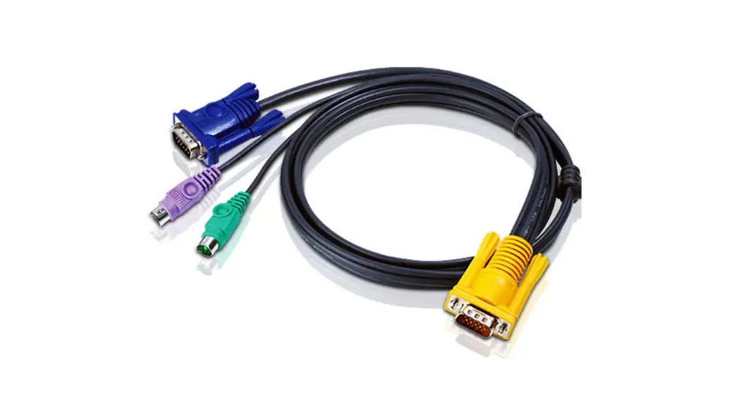 Aten 2l-5206p 6m Ps/2 Kvm Cable With 3 In 1 Sphd User Guide