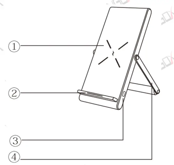 WONGOX X316 Desk Wireless Charger-figure1