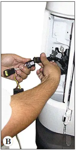 Ford T-Connect Transit Connect Installation Guide - Beginning on the driver’s side