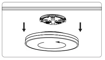 Shenzhen Ustellar Technology ZL-CWB24-RGBCW Smart LED Ceiling Light fig3