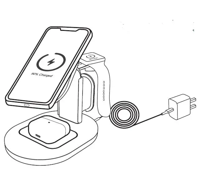 Otter BOX 78-80565 3-In-1 Charging Station fig2