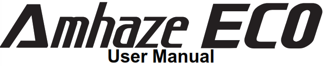 Chauvet Professional Amhaze ECO Machine - LOGO