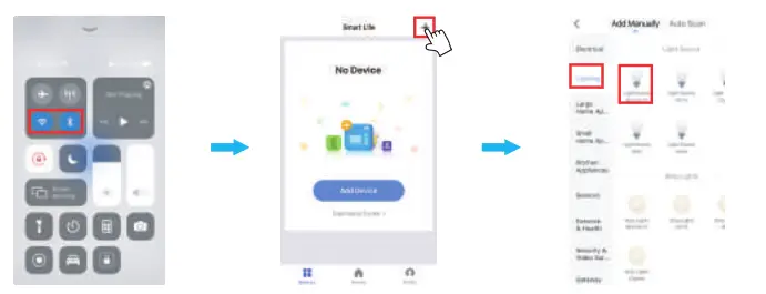 ONFORU LED RGB Flood Light - app ston