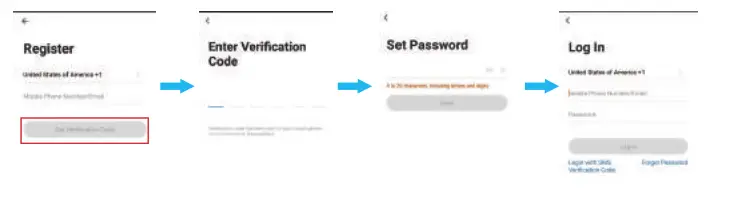 ONFORU LED RGB Flood Light - app