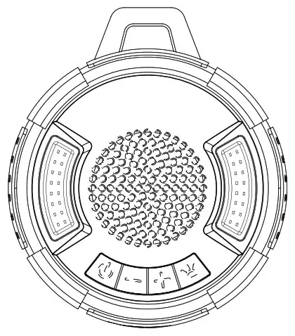 Ningbo Cstar Imp Exp HIT SL469 Light Wireless Speaker