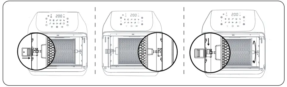 aigostar 300010YWJ Multifunctional Air Oven - fig 6