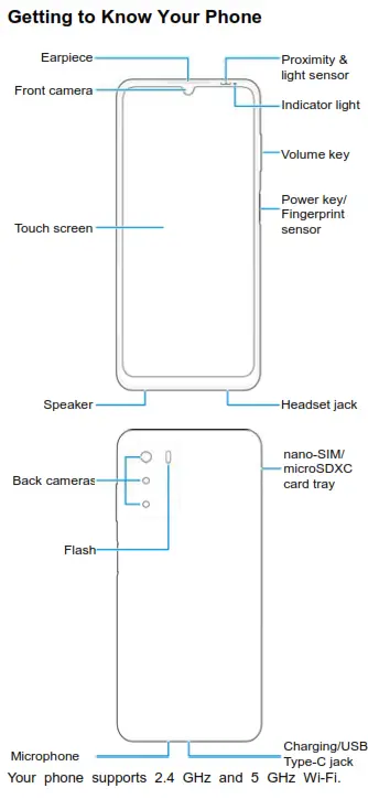 ZTE Blade A72 Smartphone