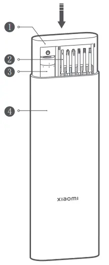 xiaomi 6934177717604 Cordless Precision Screwdriver Kit -Opening