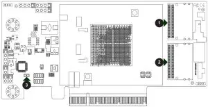 SUPERMICR AOC-S3816L-L16iT Broadcom Chip - Front SAS3