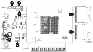 SUPERMICR AOC-S3816L-L16iT Broadcom Chip - Major Components