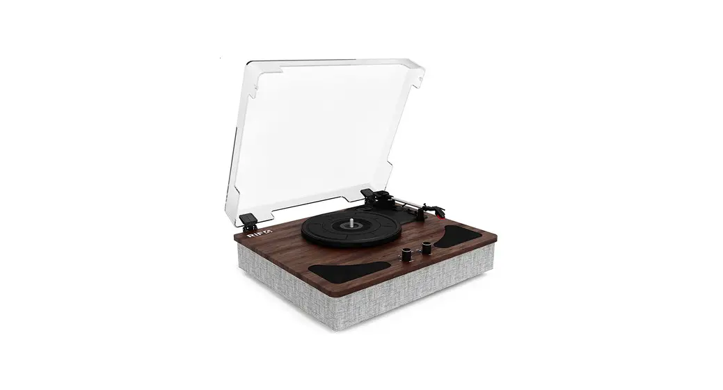 Mohawk Group Rif6 Record Player With Speakers And Anti Dust Cover User Manual