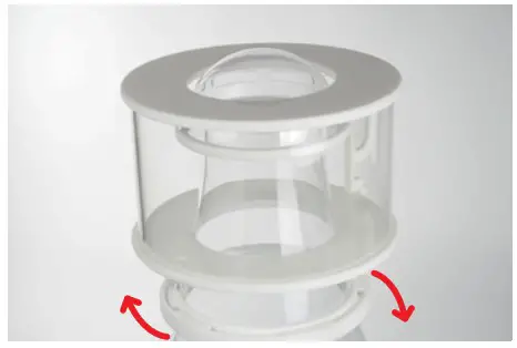 AQUAMAXX DCQ 2 ConeS DCQ Series Protein Skimmer - Assembling the main unit 8