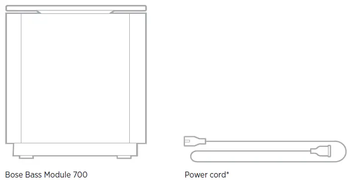 BOSE Bass Module 700 Subwoofer fig 1