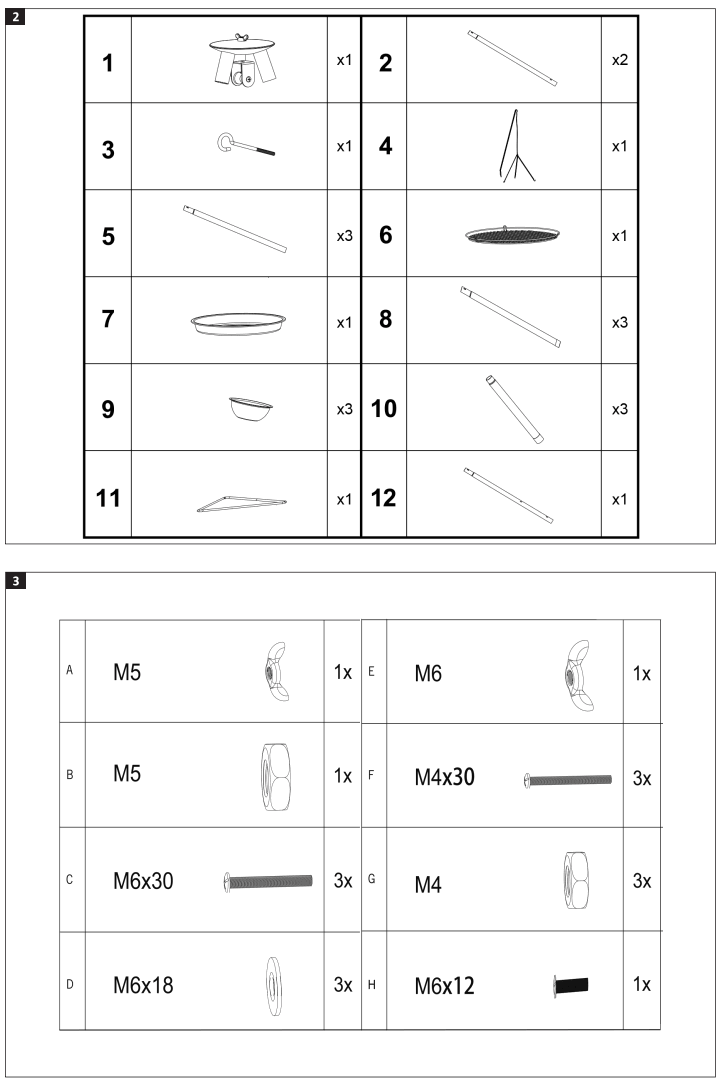 Burnse Barkles 014039 Tripod Grill-fig2