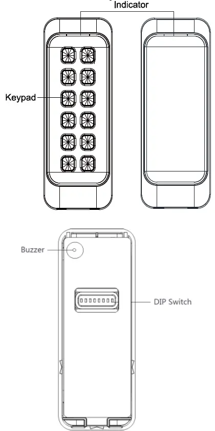 LTS Security LTK1107M Mifare Card Reader fig 2
