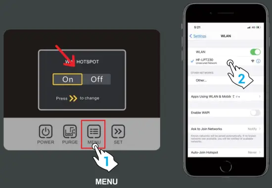 DIRECT CONNECTION STEPS