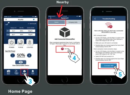 DIRECT CONNECTION STEPS