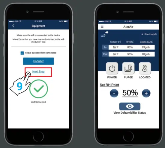 DIRECT CONNECTION STEPS