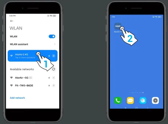 Wi-Fi Connection Steps Start Here
