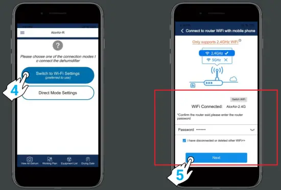 Wi-Fi Connection Steps Start Here