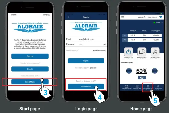 Direct Connection Steps Start Here