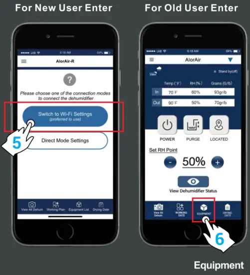 Wi-Fi CONNECTION STEPS Start Here