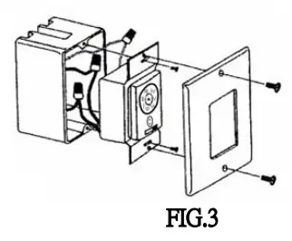 Rhine Electronics 9787TB4 Wall Remote Fan Speed Control - CONNECTING THE TRANSMITTER 2