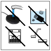 Do not put the Jug in the dishwasher