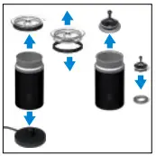 Remove the jug from the base-1