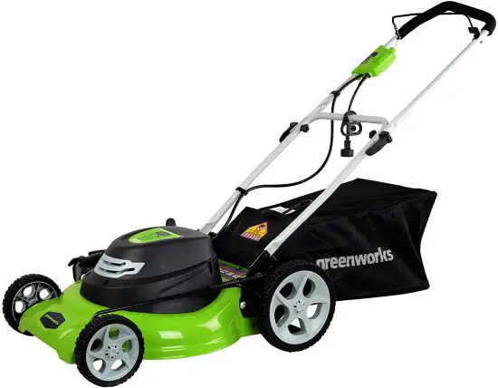 greenworksTOOLS 20" 12Amp Electric Lawn Mower
