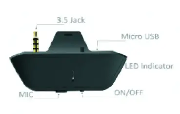 Acepassion XB1 Wireless Transmitter for Airpods Wireless Headset Adaptive - fig 3