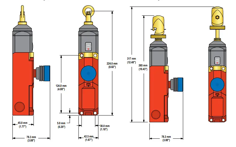 BANNER RP-LS42F-XXL Rope Pull Emergency Stop Switches-fig13