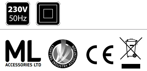 Knightsbridge DC002 Wireless Door Chime 80 Metre Range - icon