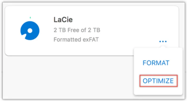 LACIE STHK500800 Portable SSD 500 GB External SSD Hard Drive USB C - Click Optimize