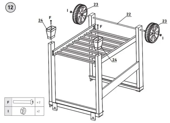 FIG 18 ASSEMBLY INSTRUCTION