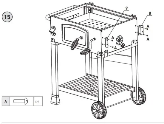 FIG 21 ASSEMBLY INSTRUCTION