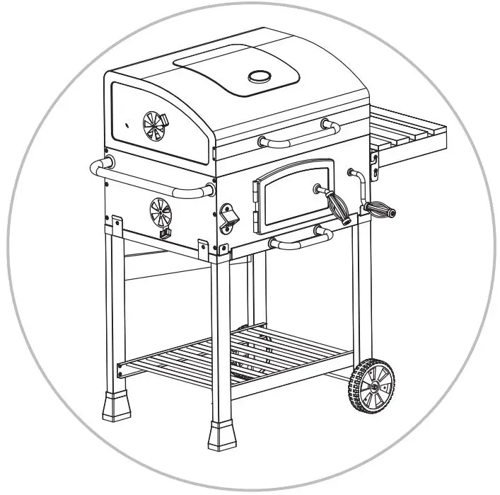 Rusta 623514550201 Charcoal Bbq Grill Instruction Manual Rusta 623514550201 Charcoal Bbq Grill Instruction Manual