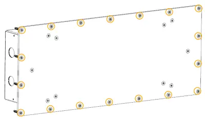 sapling-215-322-6063-Anti-Ligature-Front-Polycarbonate-Frame-Solutions-Installation-Guide-FIG-12