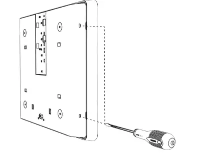 sapling-215-322-6063-Anti-Ligature-Front-Polycarbonate-Frame-Solutions-Installation-Guide-FIG-21