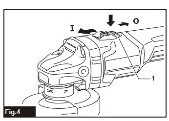 makita GA003G Cordless Angle Grinder fig 4