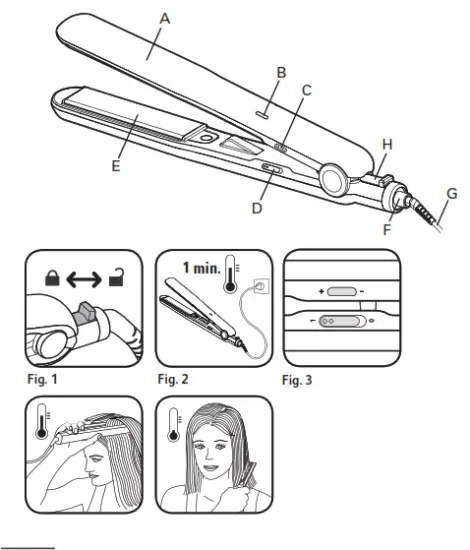 Tefal HS3210K0 Straightener - fig