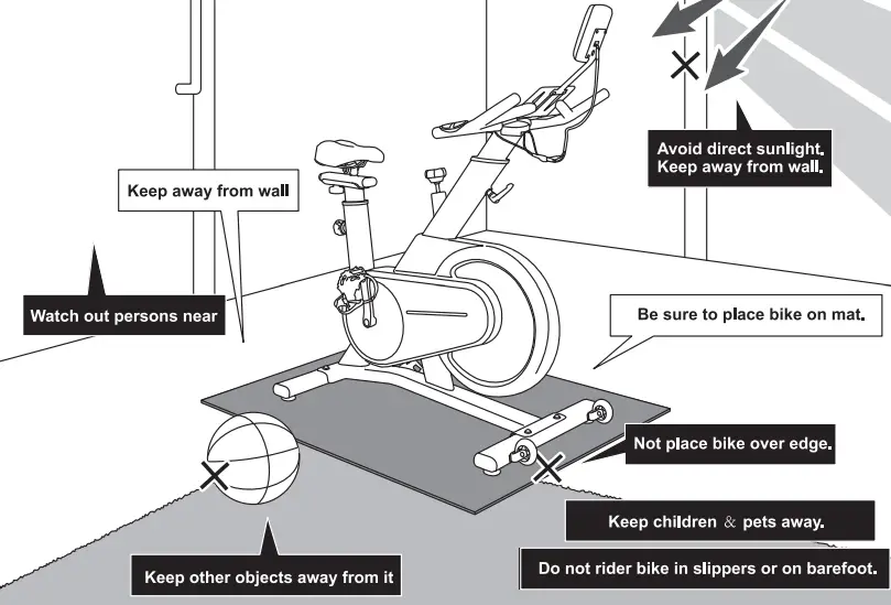 COSTWAY SP37612 Spinning Bike 1
