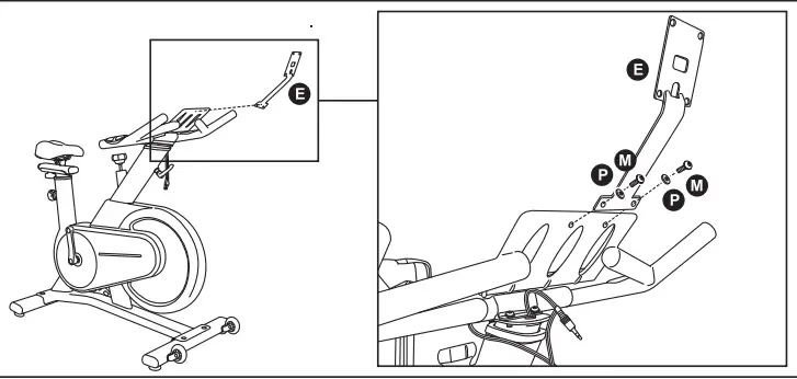 COSTWAY SP37612 Spinning Bike 10
