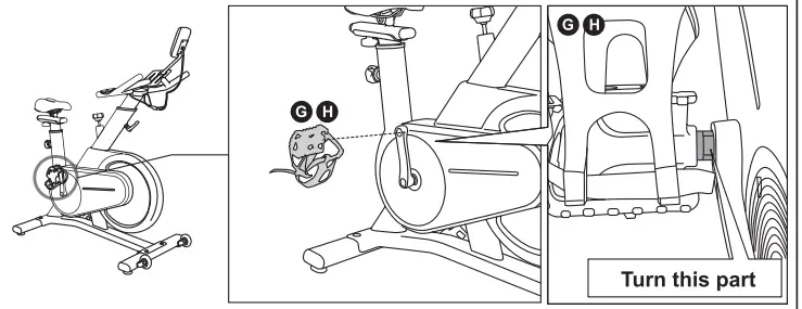 COSTWAY SP37612 Spinning Bike 13