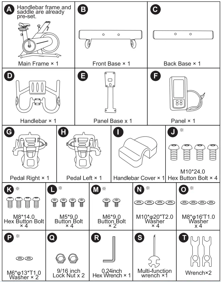 COSTWAY SP37612 Spinning Bike 2