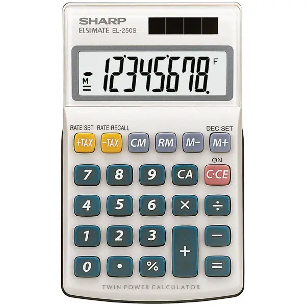 SHARP-EL-250S Electronic Calculator
