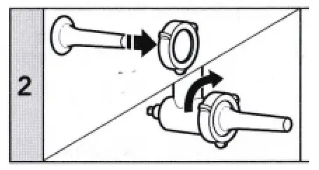 amzchef P 002B Meat Grinder Attachment - sausage