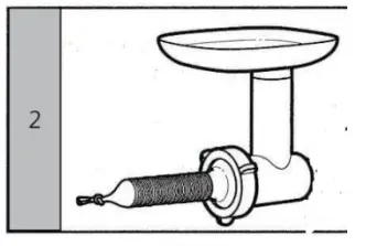 amzchef P 002B Meat Grinder Attachment - tube