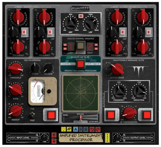 KORNEFF AIP 1 1 Amplified Instrument Processor