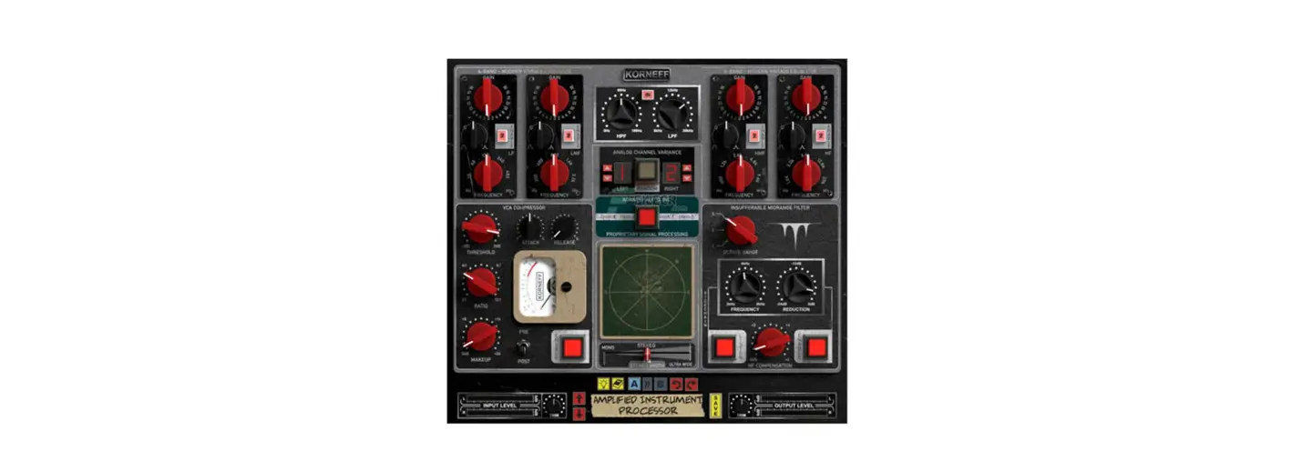 Korneff Aip-1-1 Amplified Instrument Processor User Manual